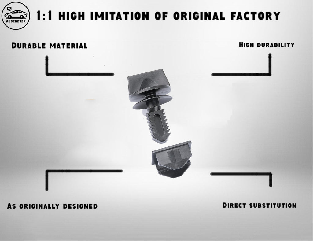 5PSC Bracket Headlight Fittings Mounting Clip Lock Kit