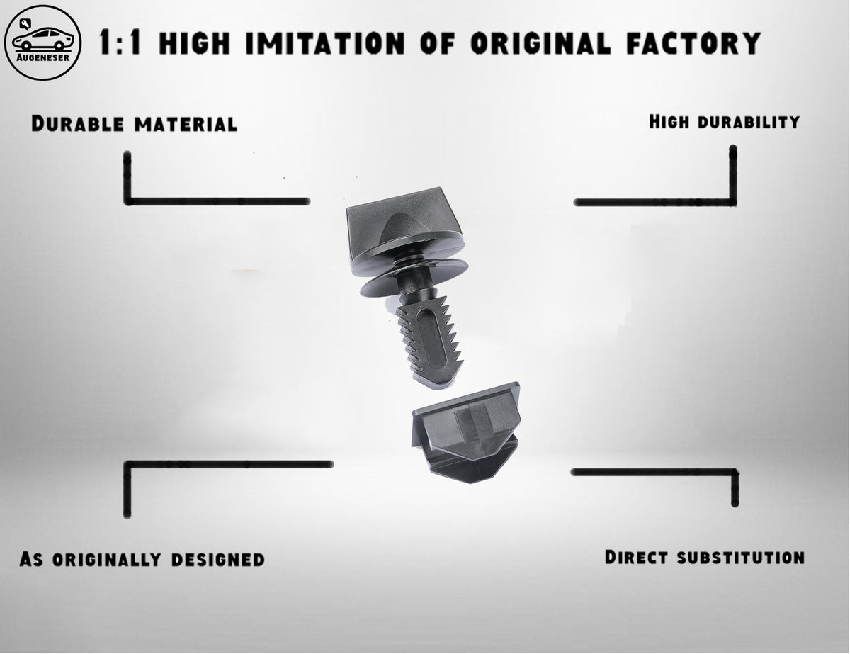 5PSC Bracket Headlight Fittings Mounting Clip Lock Kit