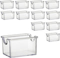 Plastic Sugar Packet Holder, Clear, Set of 12