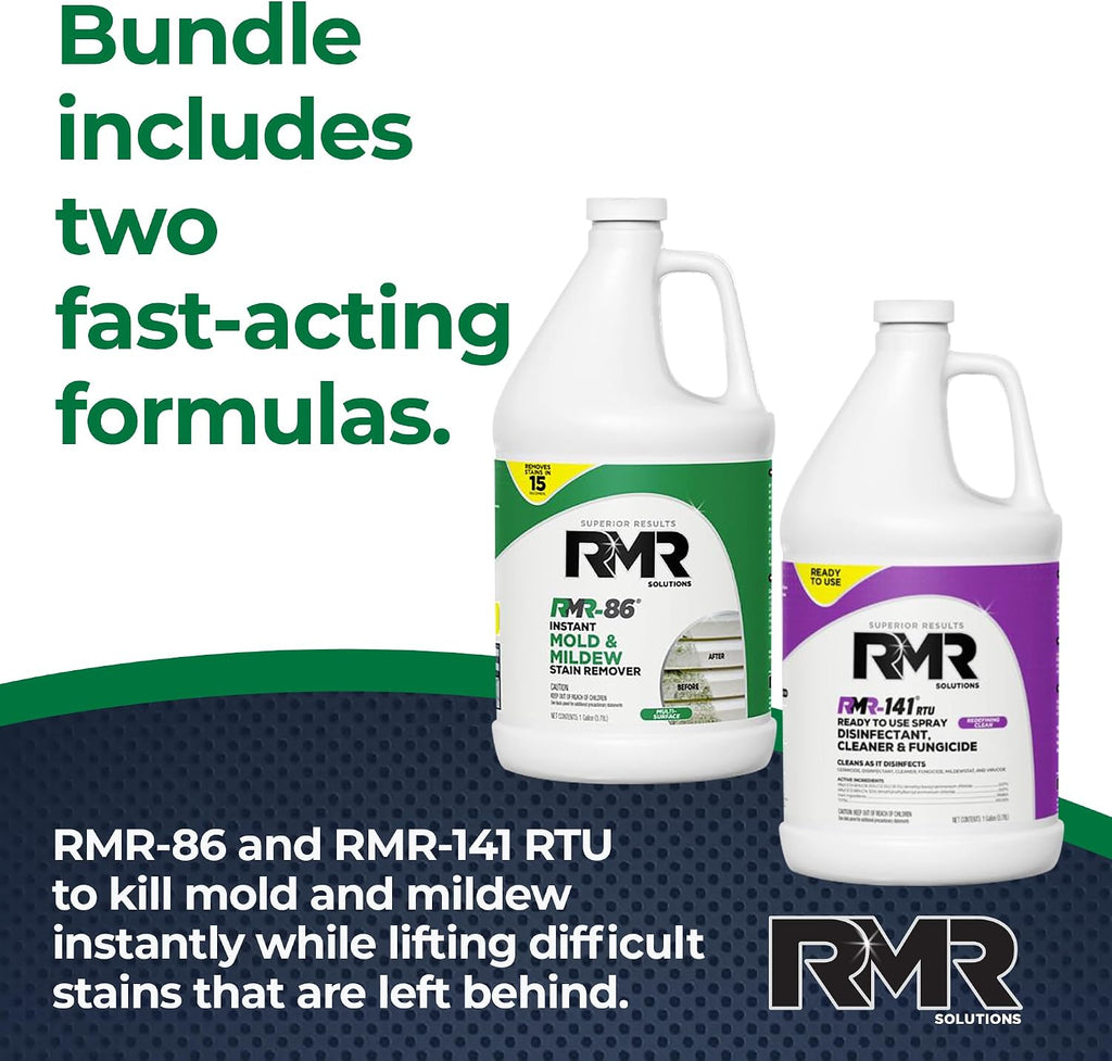 DIY Mold Remover Bundle - Complete Mold Killer & Stain Remover Bundle - Mold and Mildew Prevention Kit, Disinfectant