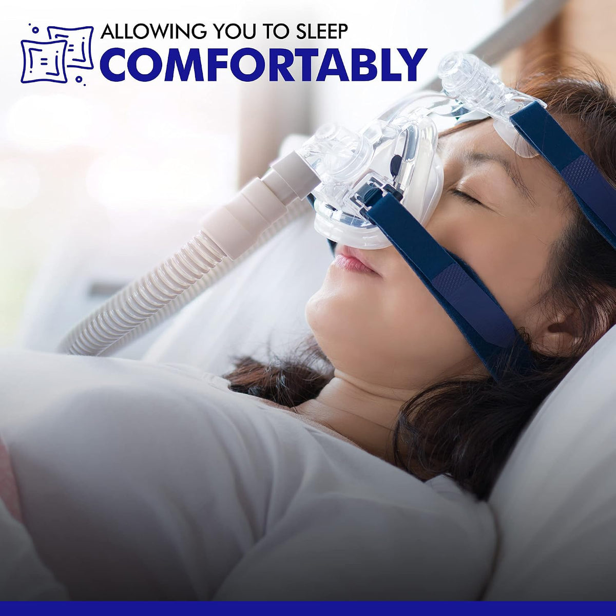 6 Foot CPAP Hose Universal - USA Made - Compatible with All Machines