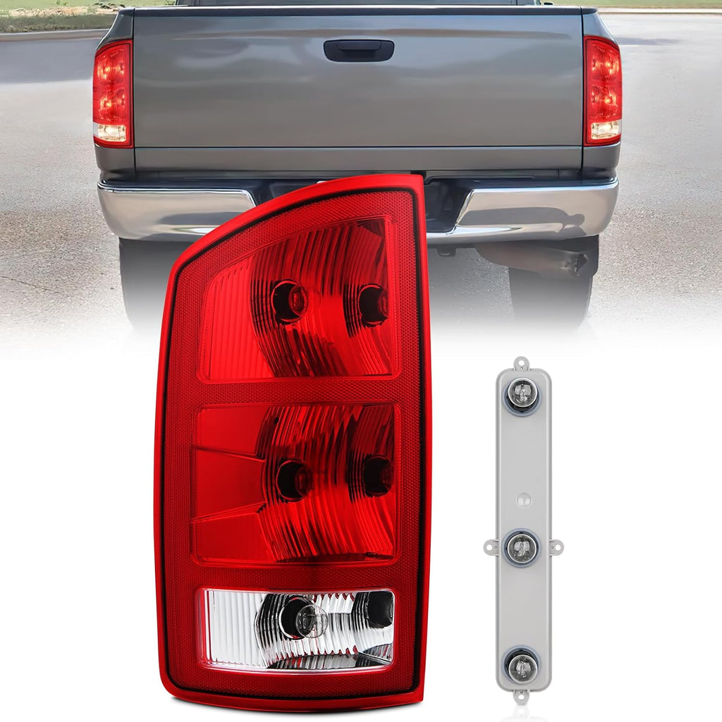 Nilight Taillight Assembly for 2002 2003 2004 2005 2006 Dodge Ram 1500