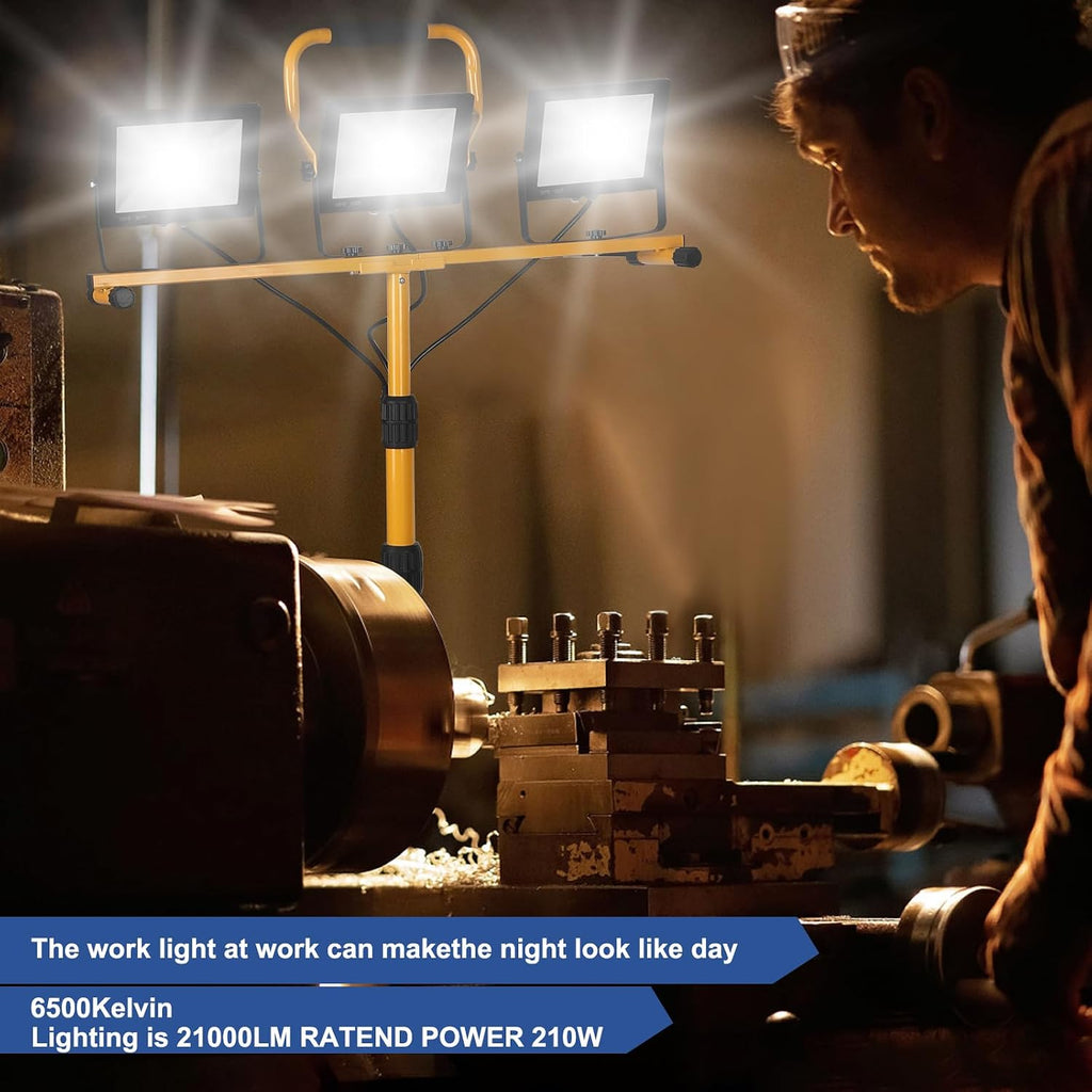 21000Lumens LED Work Lights with Stand