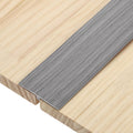 T-Molding Transition Strips, 3.28 ft x 1.97" (L x W) PVC Floor Flat Divider Strip Self Adhesive Vinyl Flooring Edging