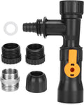 Water Changer, Aquarium Water Changer, Fish Tank Siphon, with 2 PCS Faucet Adapters