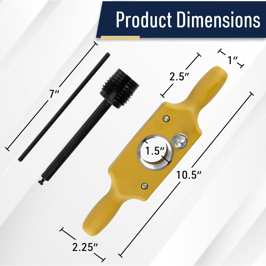 Kings County Tools Jig Dowel Thread Tap and Die Set, 1-1/2 Inch