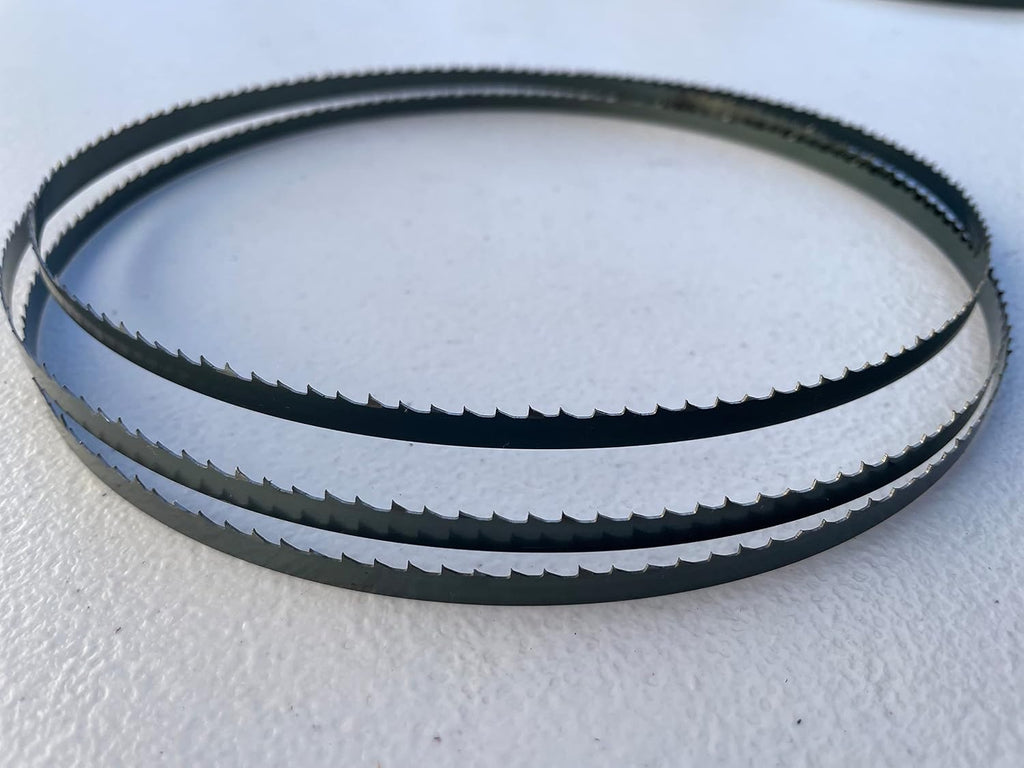 AYAO 62 Inch X 1/4 Inch X 6TPI Bandsaw Blades for Ryobi, Powertec, Skil, Craftsman 9" Band Saws, 2-Pack