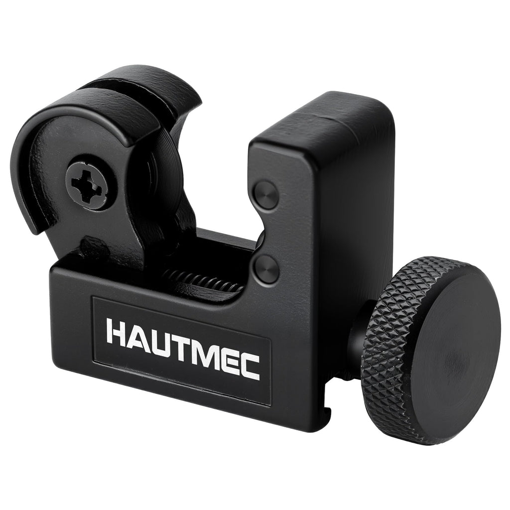HAUTMEC Copper Pipe Cutter Tool 1/8" to 5/8"OD (3-16mm), Mini Copper Tubing Cutter Tool for PVC, Copper, Aluminum, and Thin Stainless Steel Tube HT0131-TC