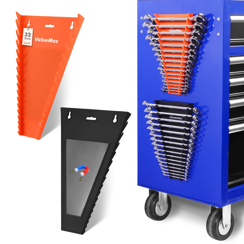2-Pack Wrench Organizer, 32-Slot