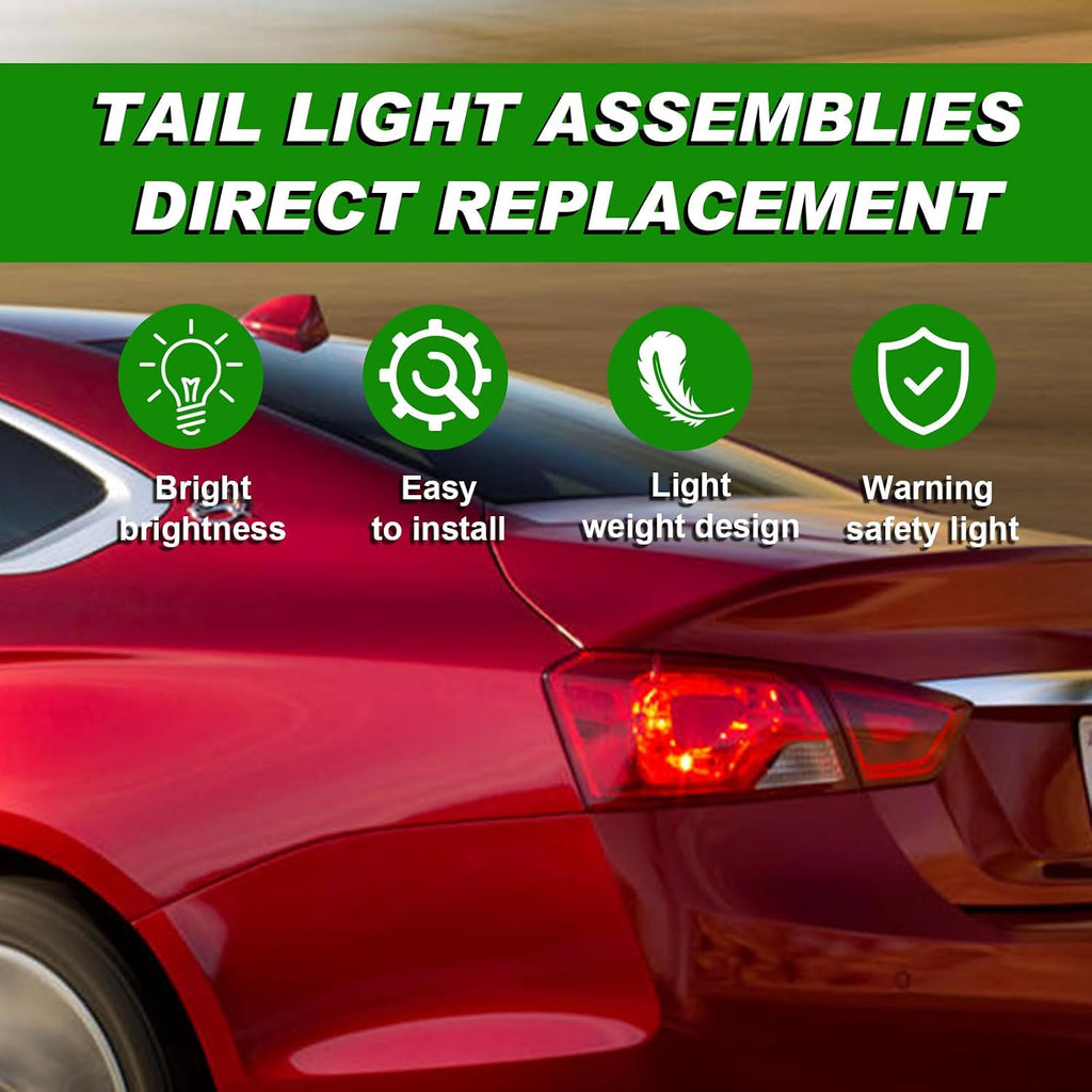 Lochnchn Tail Light Compatible with Chevy Impala 2014-2020 Left Driver Side
