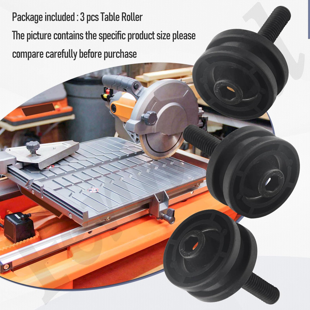 305784005 305784001 Tile Saw Roller Assembly Compatible with Ryobi DT180EVO