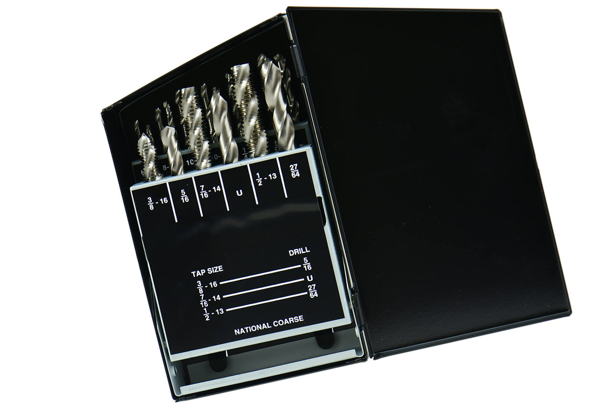 Shars (18 pc) HSS Plug Tap & Drill Set 404-7255 P