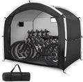 Bike Storage Shed for 5 Bikes, UPF50+ Outdoor Portable Bicycle Storage Shelter Tent with 210D Oxford Fabric, Heavy