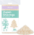 Aspen Shaving Hamster Bedding: 30L Absorb Odors & No Dust