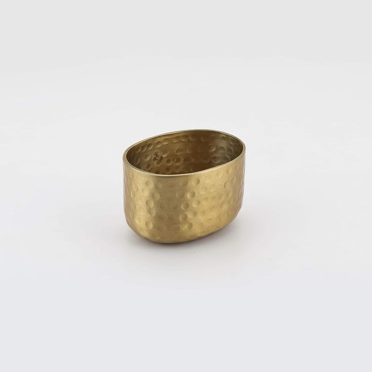 Inc. American Metalcraft ASPG Hammered Aluminum Sugar Packet Holder, Gold, 6-Ounces