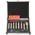 OSCARBIDE 3/8" Shank Metal Lathe Tool & Boring Set, 9-Piece