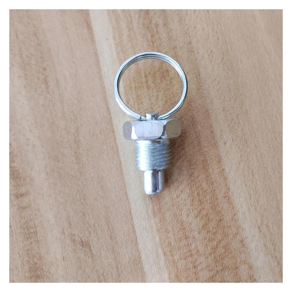 WDMCCVHZE Mower Connecting Plate Pull Ring Flexible Shaft Assembly Fixed Tension Spring Gasoline Cutting Machine Screw pin Card(2 pcs)