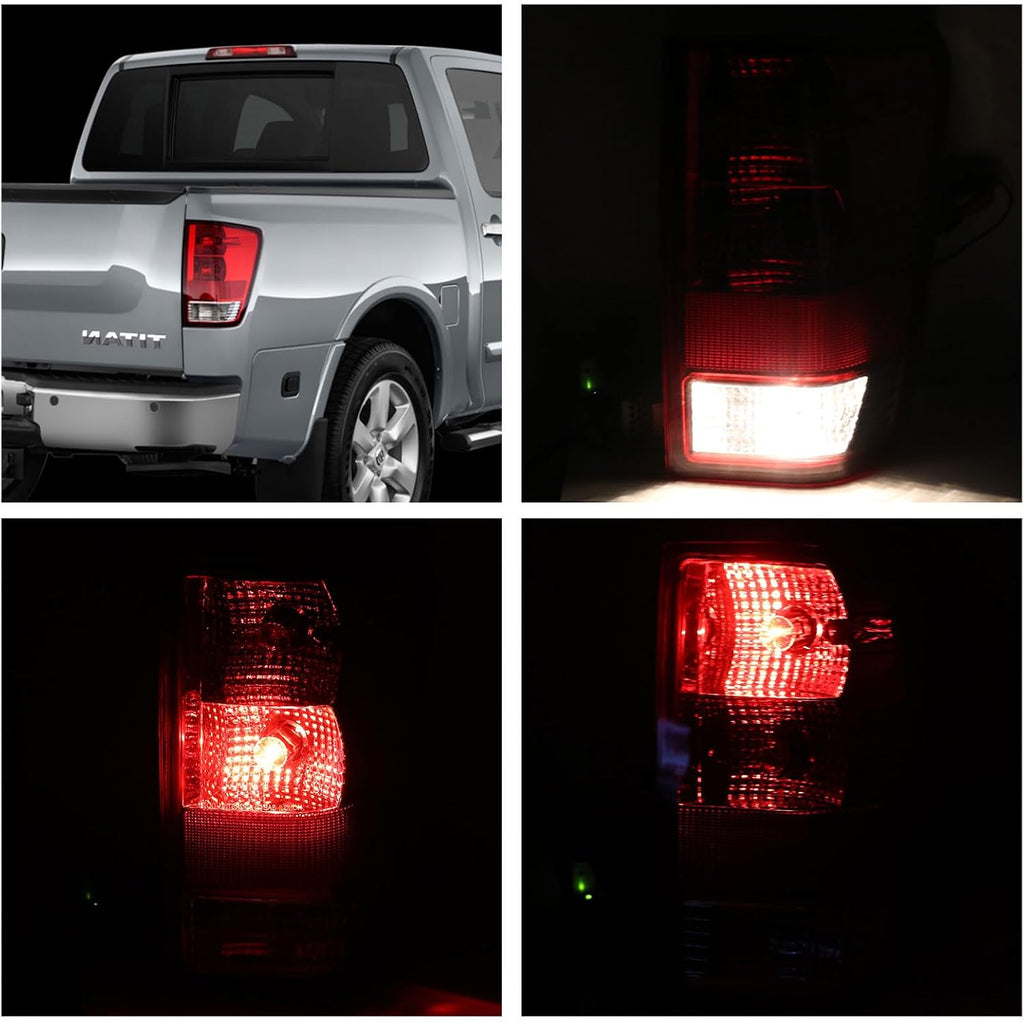 Tail Light Compatible With 2004-2015 Nissan Titan Passenger Side