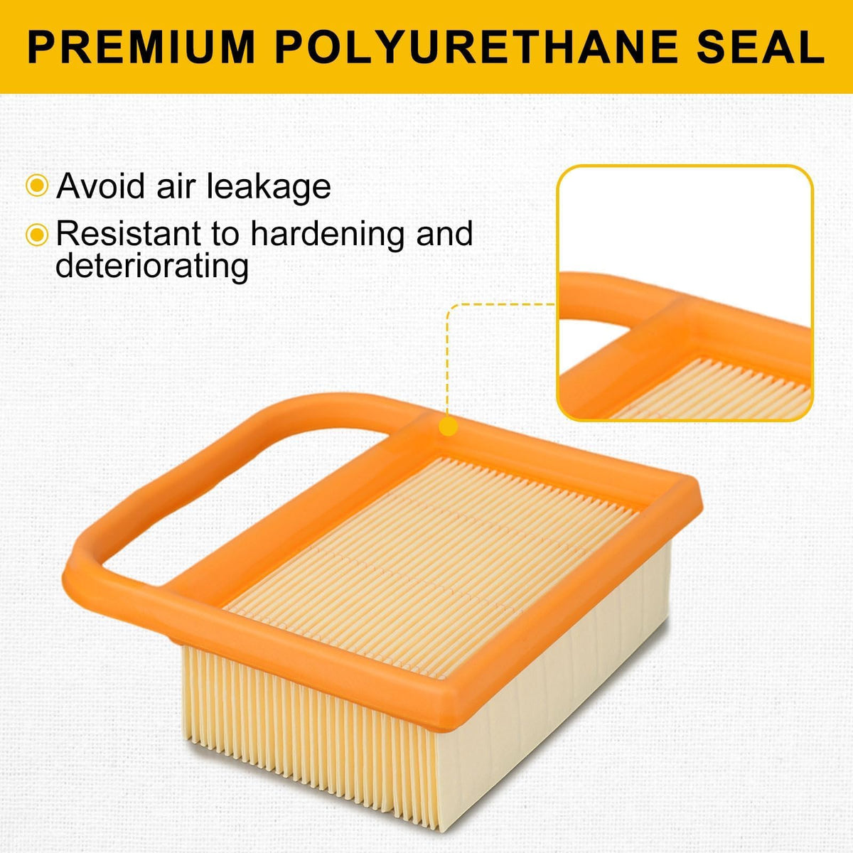 Panari TS410 TS420 Air Filter for STIHL Concrete Cut Off Saw 5Pack