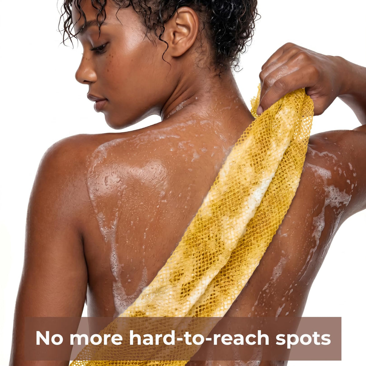 Authentic African Net Sponge – 3-Pack Exfoliating Mesh for Face & Body, Deep Clean, Quick Dry, Long-Lasting Bath