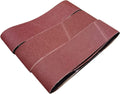 Tonmp 6 PCS 6 inch x 48 inch Sanding Belts - 2 Each of 40 80 120 Grit Aluminum Oxide Sanding Belts For Belt sander (6x48 inch)