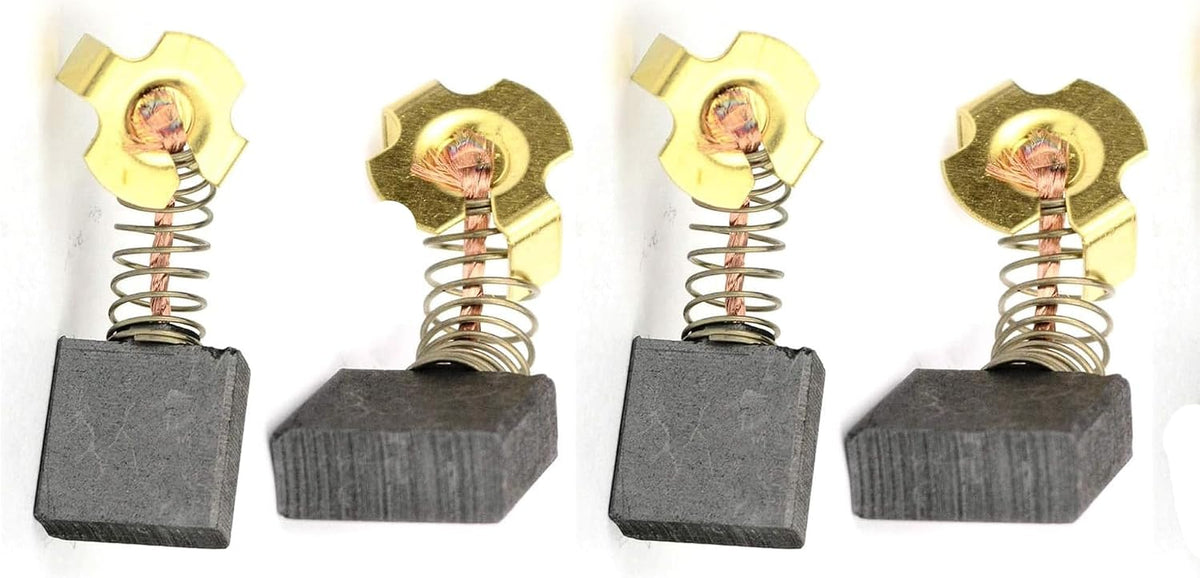 816768 Carbon Brushes Assy Compatible With Ridgid/Craftsman R4510 R45101 MS1250 MS12501 TS2400LS TS2410LS Table Saw/Miter Saw Electric Motors Brushes Parts （4/Pack）