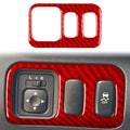 JKYUKU Real Carbon Fiber for Mitsubishi Accessories Headlight Power Switch