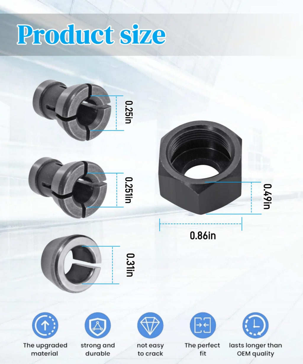 763637-1 Collet Replacement Parts