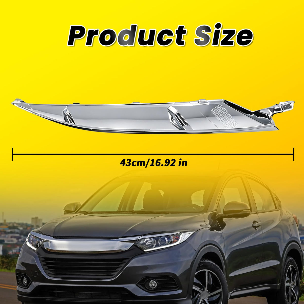 OsyphereX Headlight Trim Moding Compatible with HRV 2019-2021