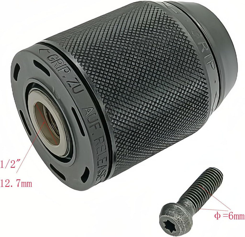 N242399 N391336 Replace for Dewalt DCD985 DCD980 DCD970 DCD950 DCD995 DC901 DCD930 DCD939 DCD959 DCD990 DCD940 with Screw 1/2" Keyless Chuck
