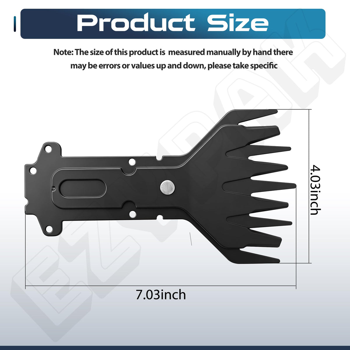 GSL35 Replacement Shears Blade for Black & Decker 90590580-02 GSN35 2 Pack