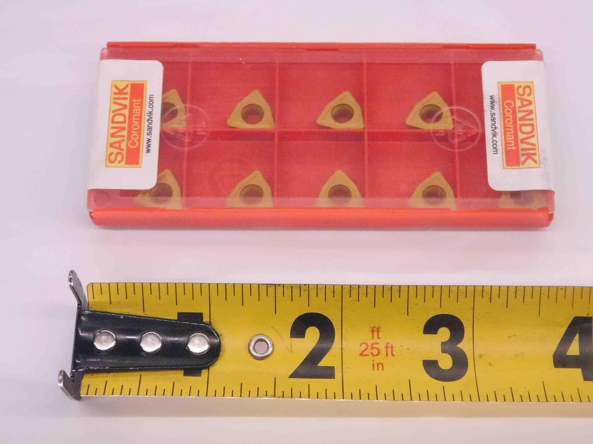 10pcs NEW SANDVIK COROMANT WCMX 05 03 08 R-53 235 Carbide Inserts Factory Pack - MW2513CE4