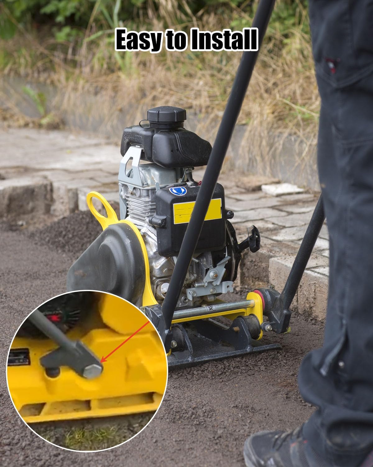 Handle Bushing Fit for Wacker Neuson WP1540 WP1550 NewStyle Plate Compactor