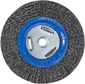 Mercer Industries 183010 - 6" diameter x 3/4" wide Crimped Wire Wheel with arbors of 2", 1/2" and 5/8" , .014 Carbon Steel Wire