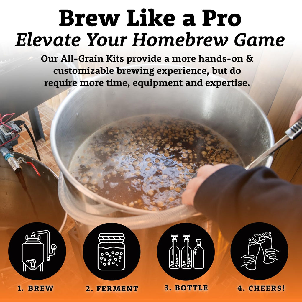 Centennial Blonde Beer Brewing Kit | 2-Row Pale Ale Malt | Caramel 10L Grain | Centennial Pellet Hops | American Ale