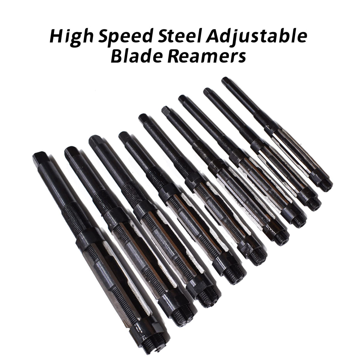 LiGuVCY 9Pcs Adjustable Hand Reamers Set H4-H12 11.75mm-29.5mm