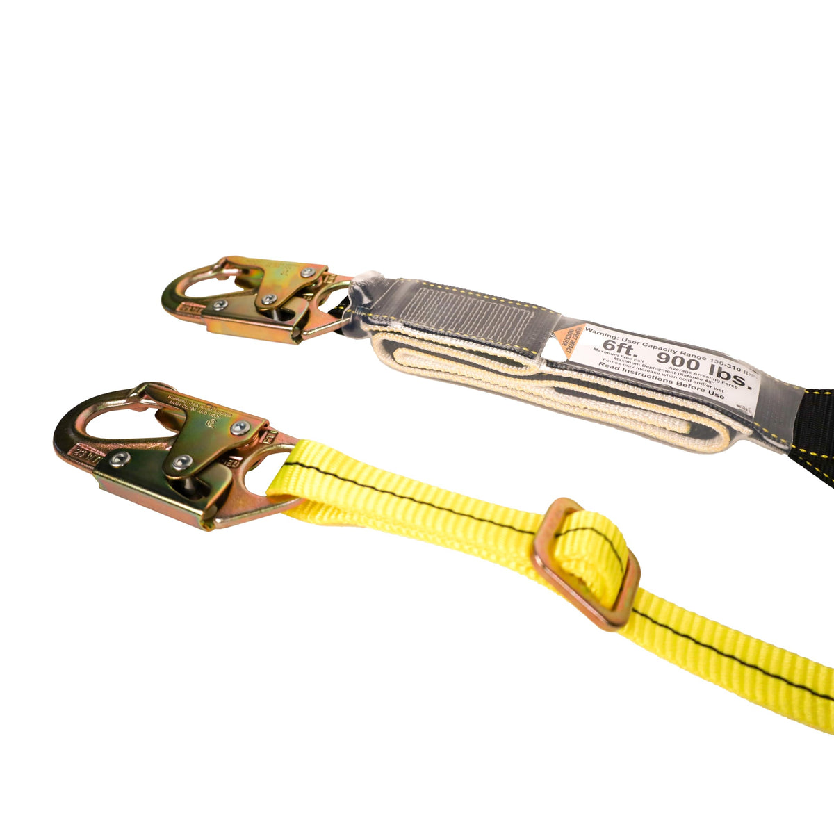 01285 SSAWL4-6 Shock Absorbing Adjustable Lanyard from 4-Feet to 6-Feet