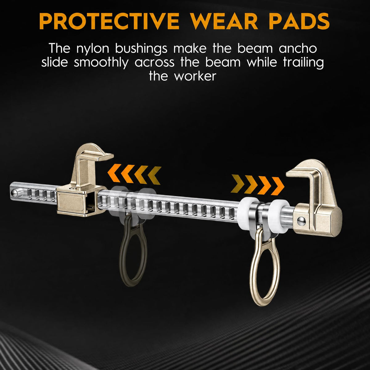 Aluminum Horizontal Sliding Beam Anchor