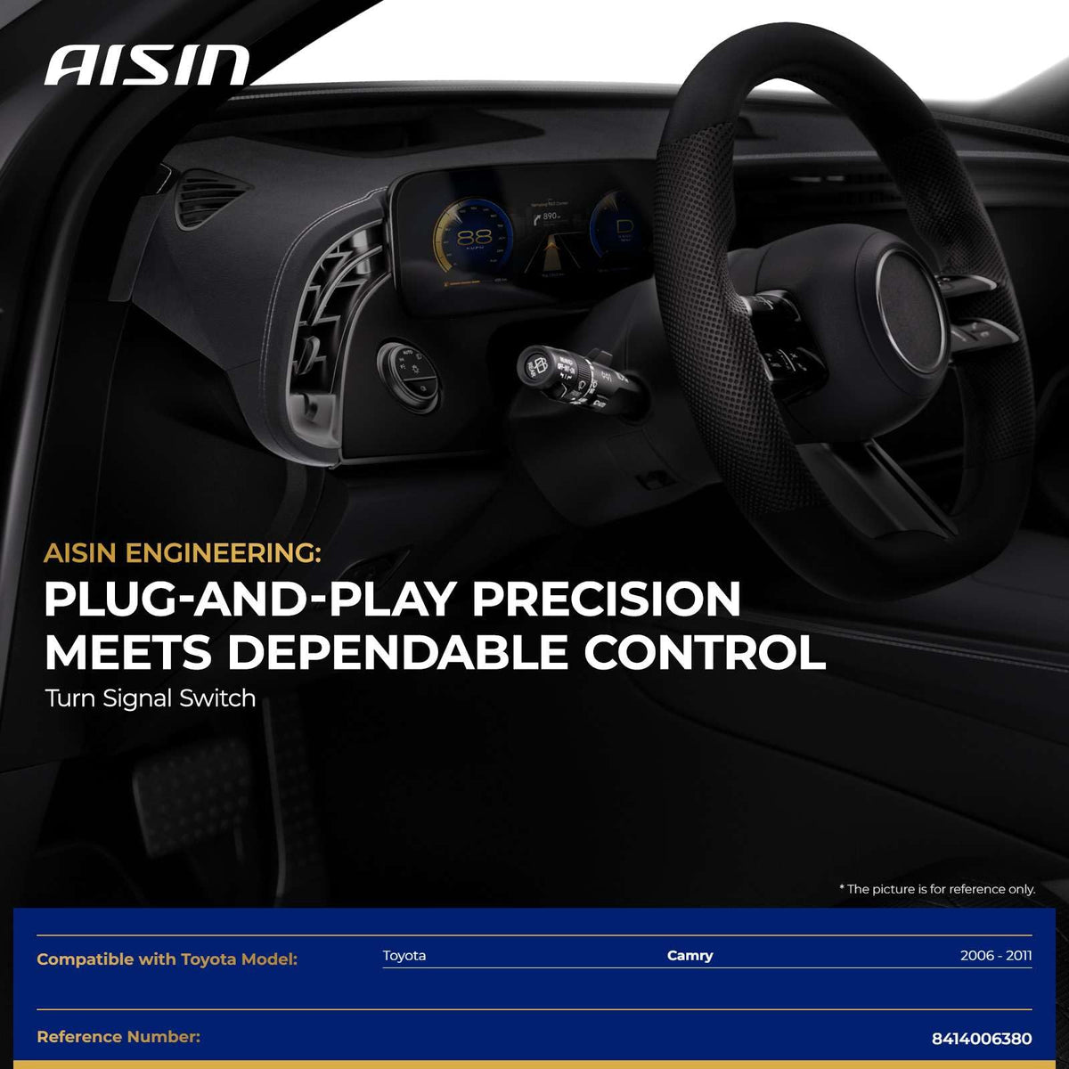 AISIN AFTERMARKET TSST-00033 Multifuction Turn Signal Switch