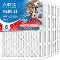 10x30x1 Furnace AC Filter MERV 11 Allergy 6-Pack