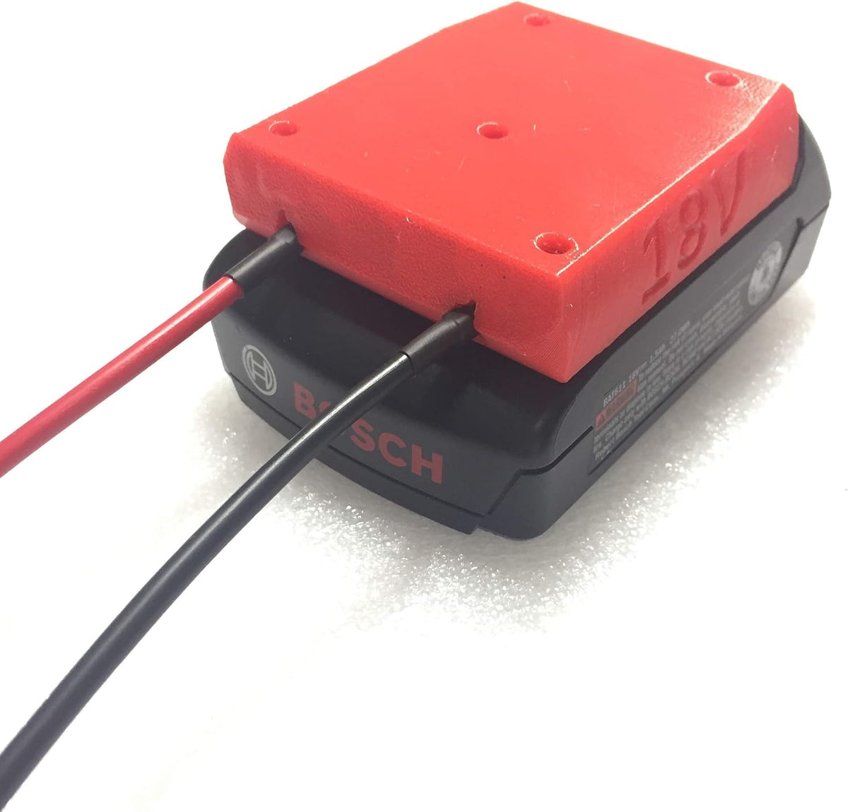 H Battery Adapter for Bosch 18v Dock Power Connector 18 volt12 Gauge Robotics