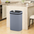 13 Gallon Trash Can | 50L Sensor Automatic Kitchen Trash Can with Lid | Touchless Garbage Bin Odor-Control for