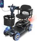 45 Miles 4 Wheels Mobility Scooter for Seniors/Adults Up to 300LBS,350W Electric Wheelchair Detachable Lithium