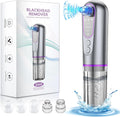 Blackhead Remover Vacuum, Electric Pore Cleaner, 3 Suction Levels, 5 Heads