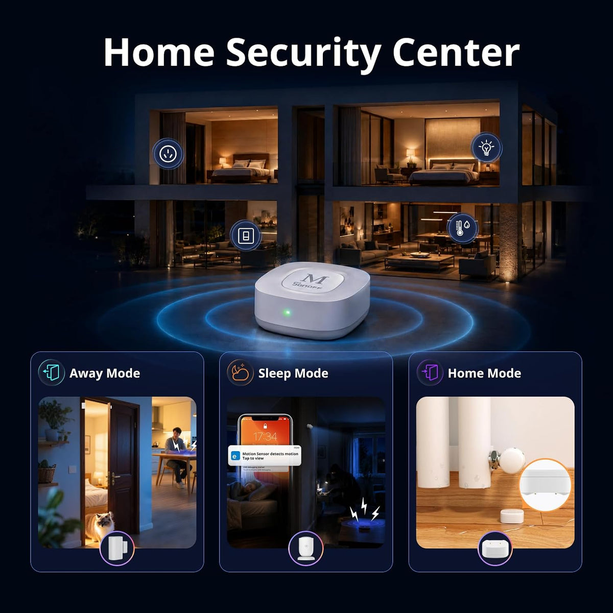 Bridge Max Smart Home Hub (Bridge-M) | Matter Bridge & Zigbee Gateway for Apple Home, Alexa, Google Home, and Home