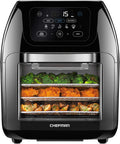 Multifunctional Digital Air Fryer+ Rotisserie, Dehydrator, Convection Oven, 17 Touch Screen Presets Fry, Roast