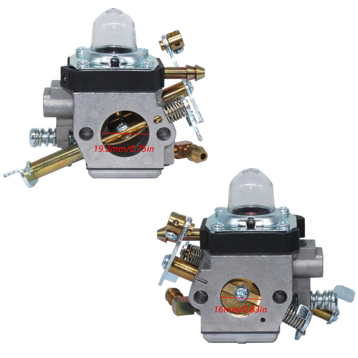 Carburetor Compatible for Wacker 5100061745 BS50-2 BS50-2i BS60-2i Rammers HDA282 HDA292 HDA355 Replace 5000183842 5100061745