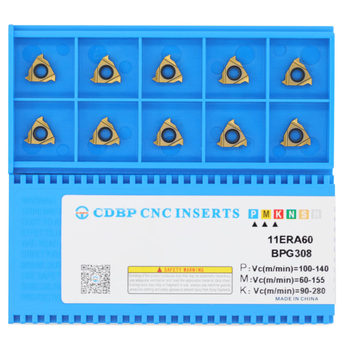 CDBP 11ER A60 Laydown Threading Insert External Precision Steel CNC 10pcs