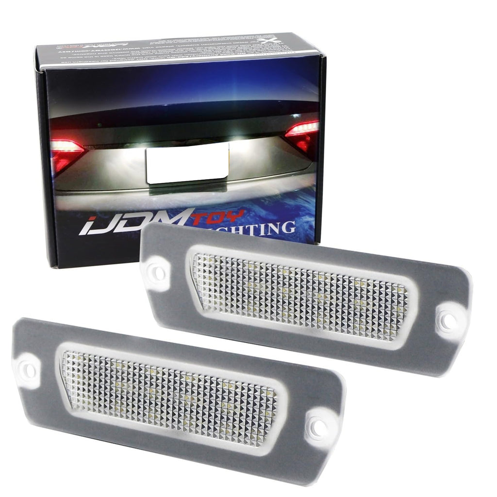 iJDMTOY Full LED License Plate Lights For Maserati 4200 GT/GranTurismo