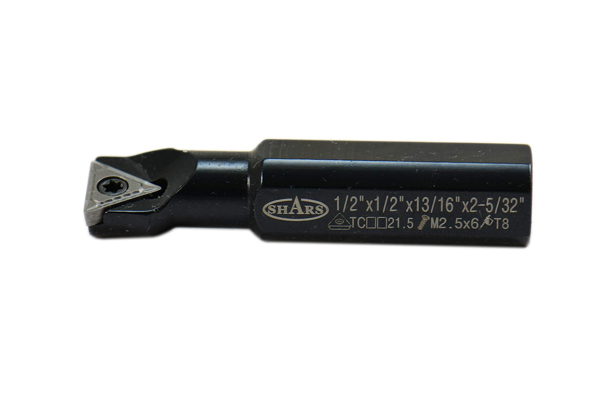 SHARS 1/2" 1/2" BORE Stubby Length INDEXABLE Boring BAR 404-7700 1]